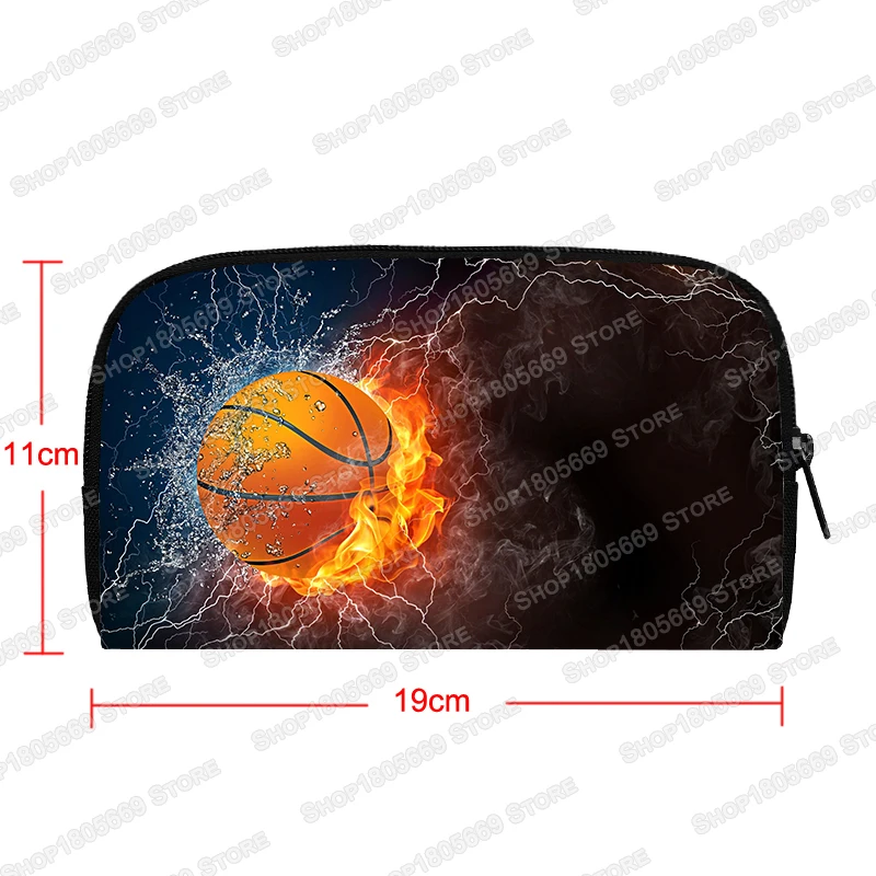 Basketball Print Wallets Football Men Purses Phone Credit Card Holder  Boys  Money Coin Bag Harajuku Clutch Long Wallets Gift