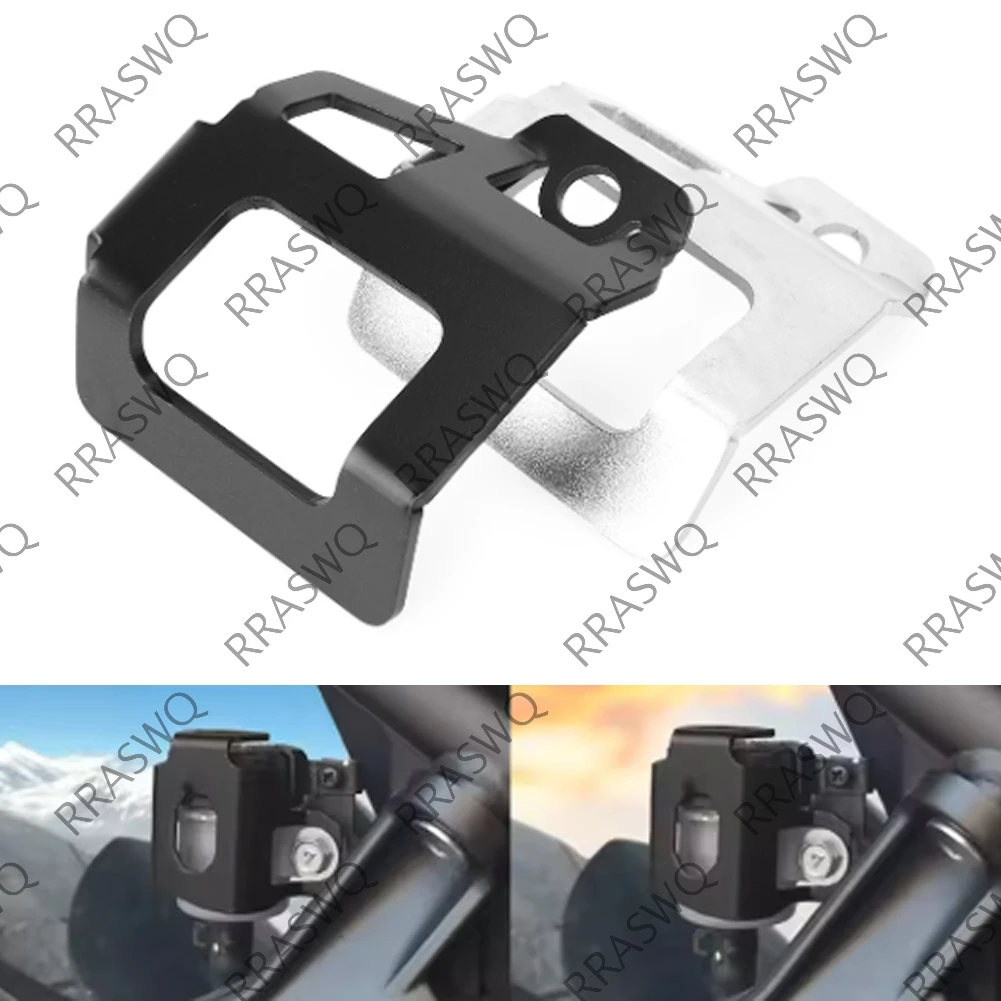 Motorcycle CNC Rear Brake Fluid Reservoir Guard Cover For Yamaha MT-09 FZ-09 2014-2018 & MT09 Tracer /Tracer 900 FJ-09 2015-2018