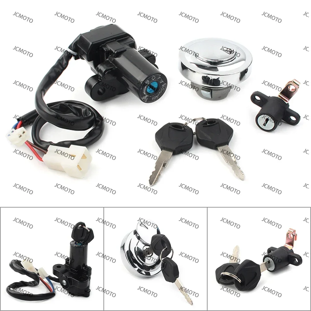 

V Star 950 M For Yamaha XVS950 otorcycle Fuel Gas Cap Ignition Switch Seat Lock Set