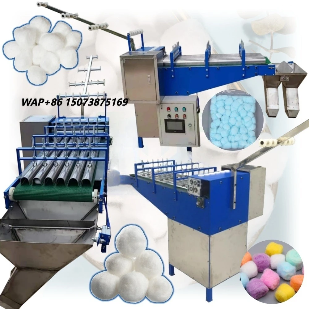 Automatic Surgical  Threaded Ball Making Machine  Ball Swab Processing Making Machine  Ball Rolling Machine