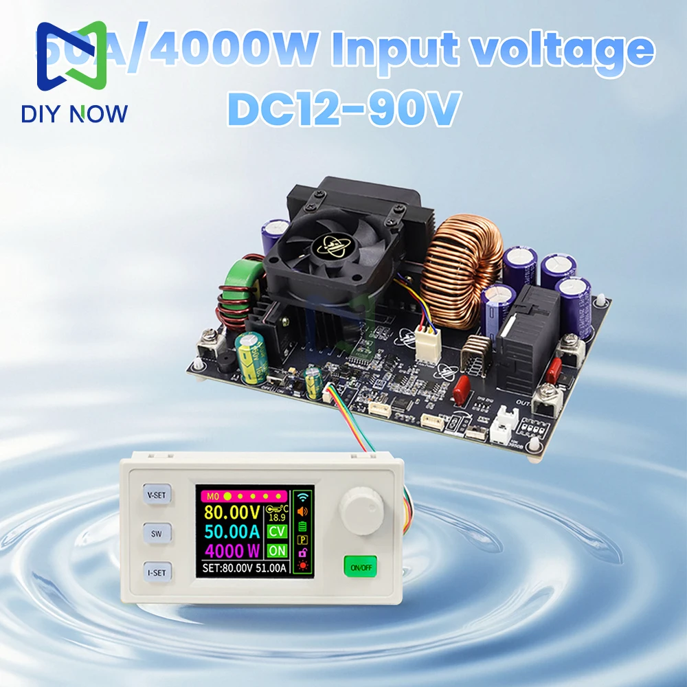 XY8050S CNC DC Adjustable Step-Down Power Supply 50A/4000W MPPT