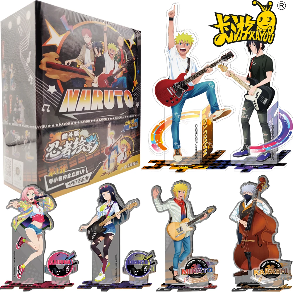 

KAYOU Original Naruto Acrylic Figure Model Ornament Popular Japanese Anime DIY Assemble Peripherals Goods Friends Creative Gifts