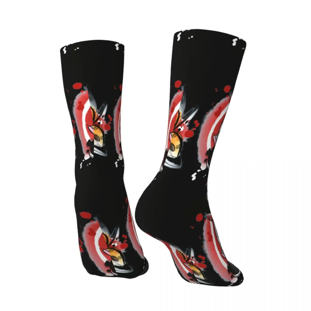 Hip Hop Retro Pichan Classic Crazy Men's Socks Unisex Ranma Manga Harajuku Seamless Printed Funny Novelty Happy Crew Sock