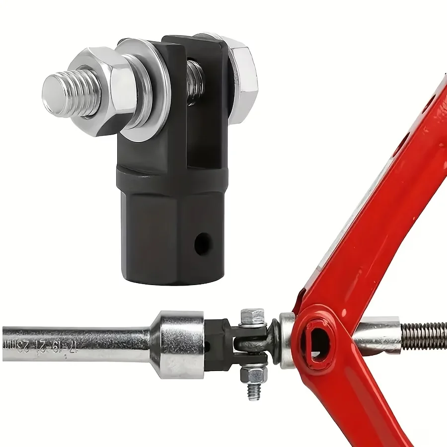 Adaptor Scissor Jack untuk Digunakan dengan Alat Penggerak 1/2 Inci atau Kunci Impact, Alat Adaptor Listrik Hemat Tenaga, Adaptor Kunci Penggerak