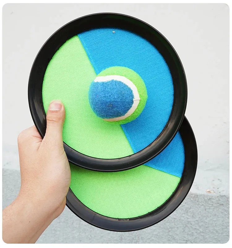 1Set Kinder Sucker Klebrige Kugel Spielzeug Outdoor Sport Fangen Ball Spiel Set Werfen Und Fangen Eltern-kind-Interaktive outdoor Spielzeug – Detail 10