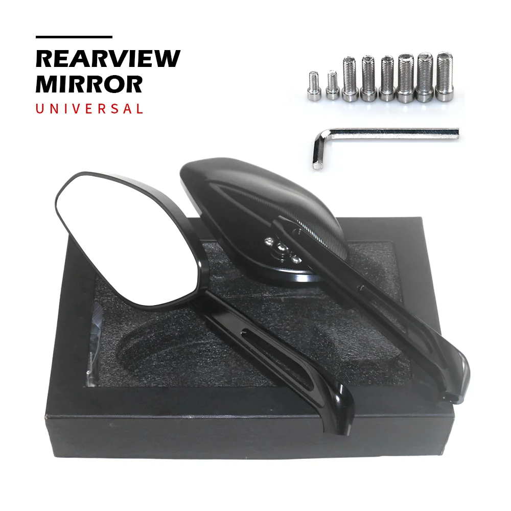 

XSR700 XSR900 Universal 8/10mm Side Mirror Rearview Mirror For Yamaha XSR 700 900 Side Mirrors Motorbike Accessories