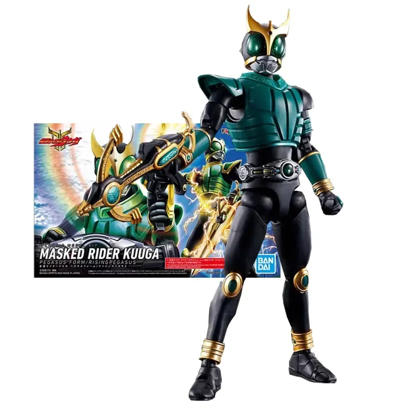 Bandai Genuine Figure Masked Rider Kuuga Model Kit Figure-rise Standard Kuuga Rising Pegasus Collection Model Action Figure Toys