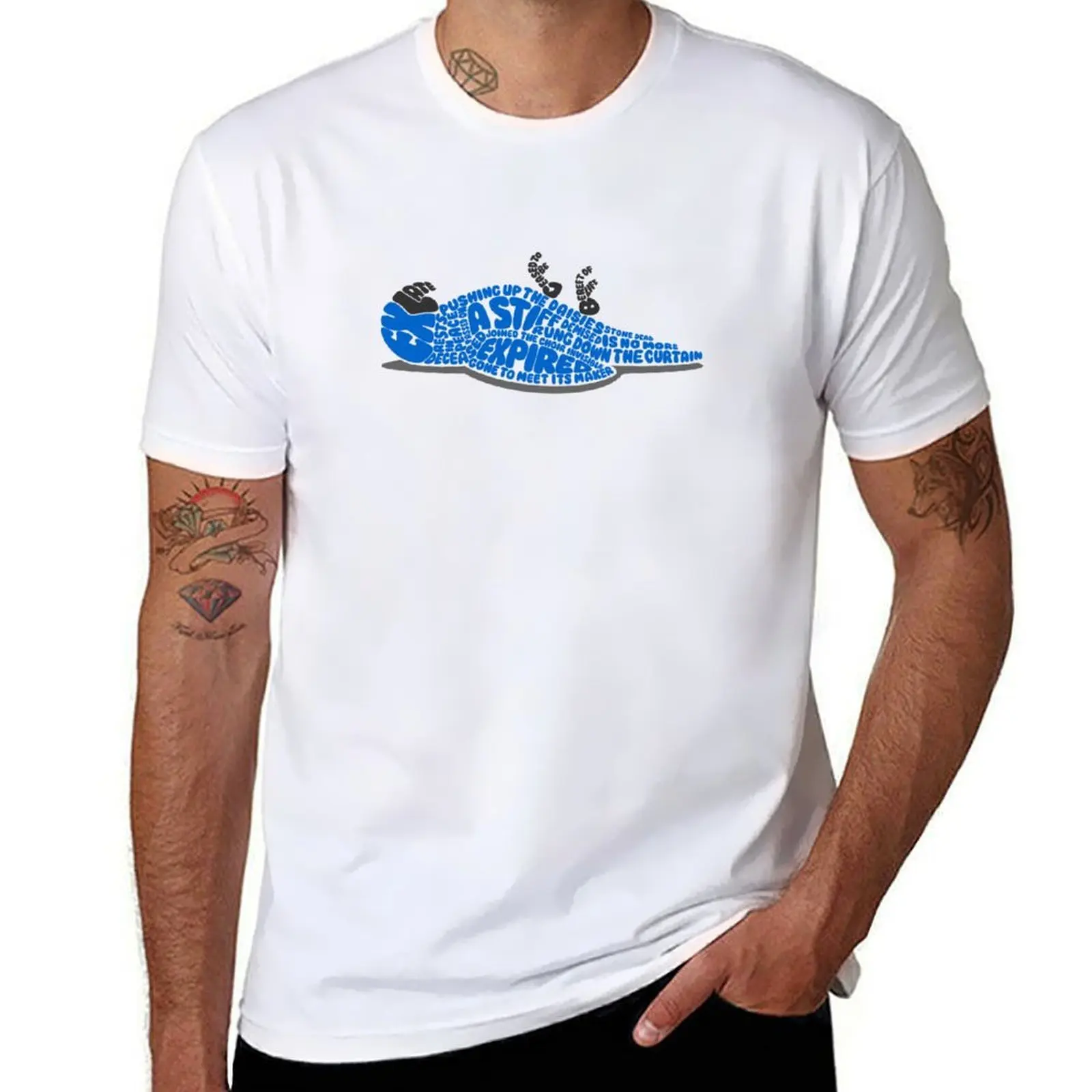 

Dead Parrot T-Shirt t shirts cotton 100% man t shirt summer T-Shirt