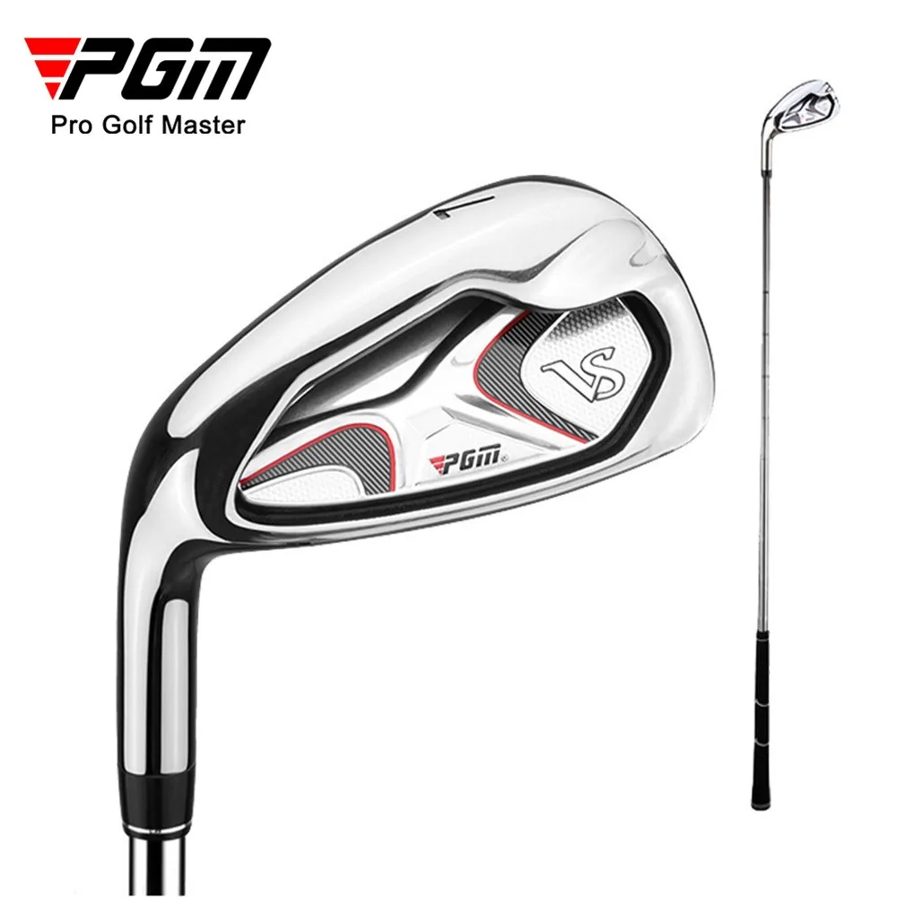 PGM Men's Golf Club Training Irons Left Handed No.7 Iron Stainless Steel Head Carbon Rod Shaft Sand Bar Cut Rod Cutter Wedges