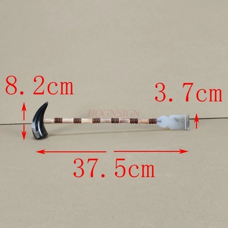 massage massager stick fitness hammer health hammer back beating medical hammer Ox horn does not ask people to itch tickle