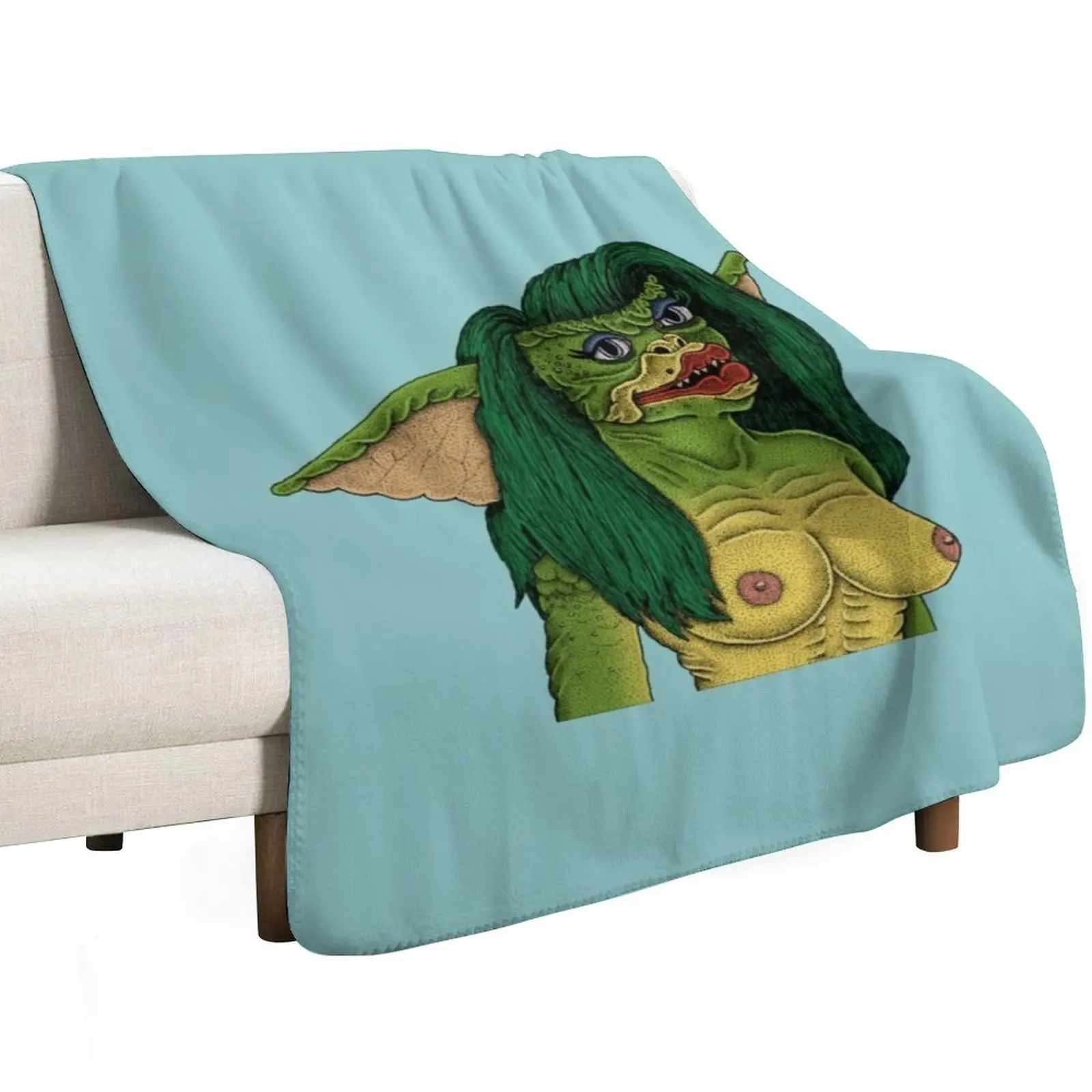

Gremlins Gremlins _ Greta Throw Blanket Retros For Sofa Thin Bed linens Large Blankets