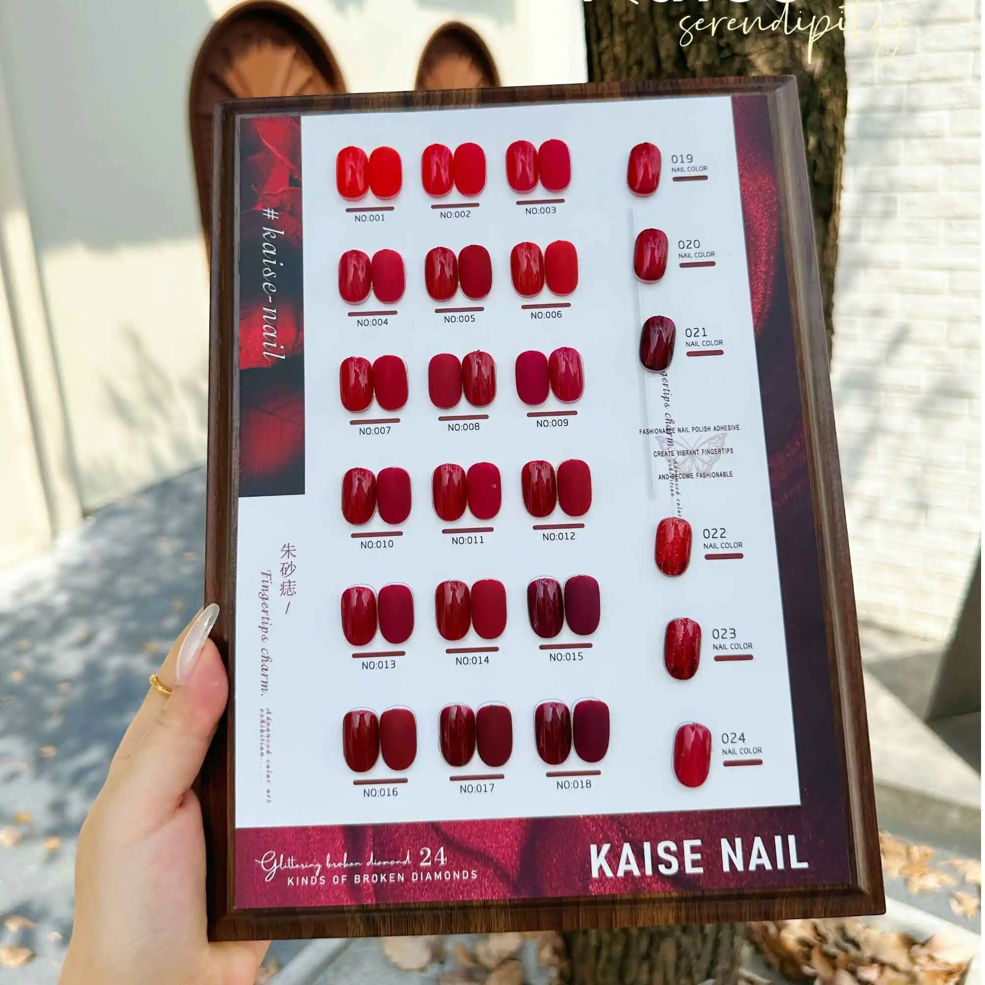 KAISE High quality 24 Colors Nail Gel Set Nail Salon 2024 New Hot item Professional Fashion Nail Art Kit Nail Shop Custom