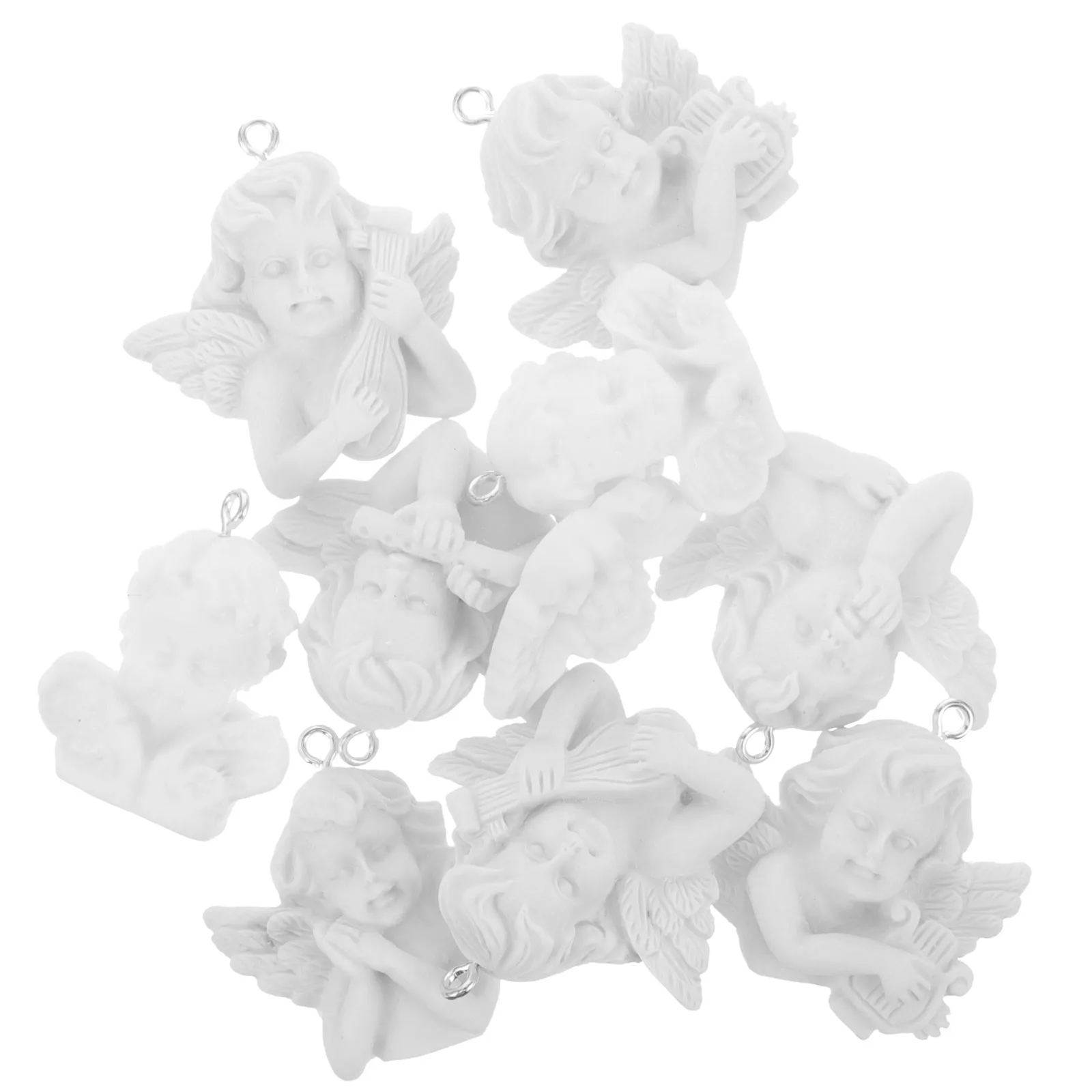 

10 Pcs Silver Flatback Charms for DIY Jewelry Making Bracelet Necklace Keychains Accessories Pendants