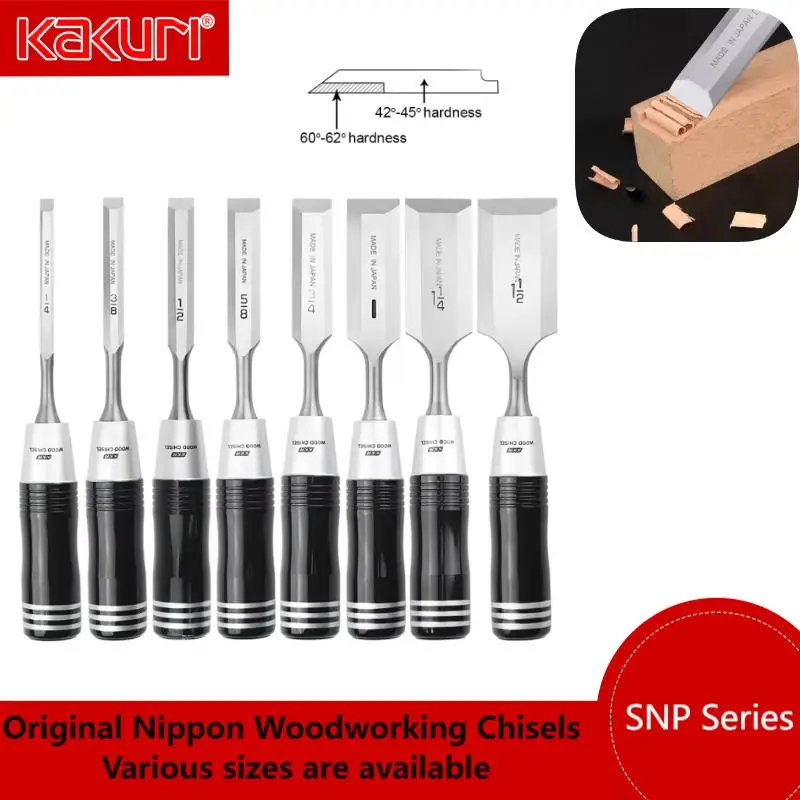 

Серия KAKURI SNP, многофункциональные долота для деревообработки, цельные, для долота и резьбы, японские ручные инструменты