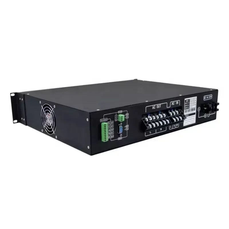 BVITTECH Industrial Grade Rack Mount Telecom Inverter 24Vdc to 220Vac 2000VA Inverter Generator
