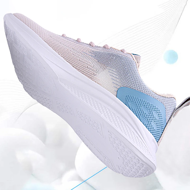 2023 Summer Women Running Shoes Breathable Female Tennis Shoes Non-Slip Women\'s Sneaker Outdoor Lightweight Sports