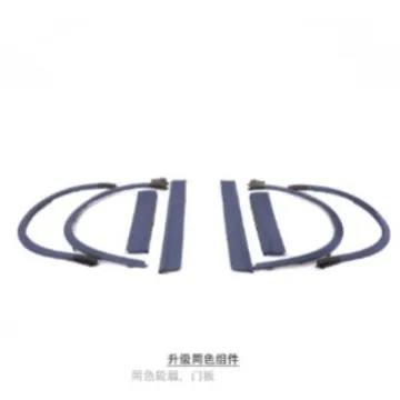 Suitable for 18-23 Cayenne 9Y0.1 upgraded Turbo door panel + same color wheel eyebrows