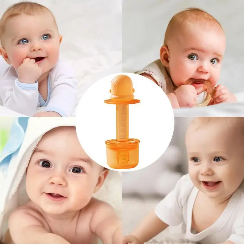 Baby Medicine Spuit Spuit Fopspeen Baby Medicine Spuit Fopspeen Voor Orale Voeding Baby Dropper Medicine Feeder Anti-Verstikking Baby