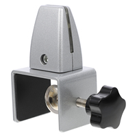 Aluminum Alloy Desk Divider Clips Adjustable Panel Clamps for Wood Glass Partitions Home Office School Sturdy Rust Free