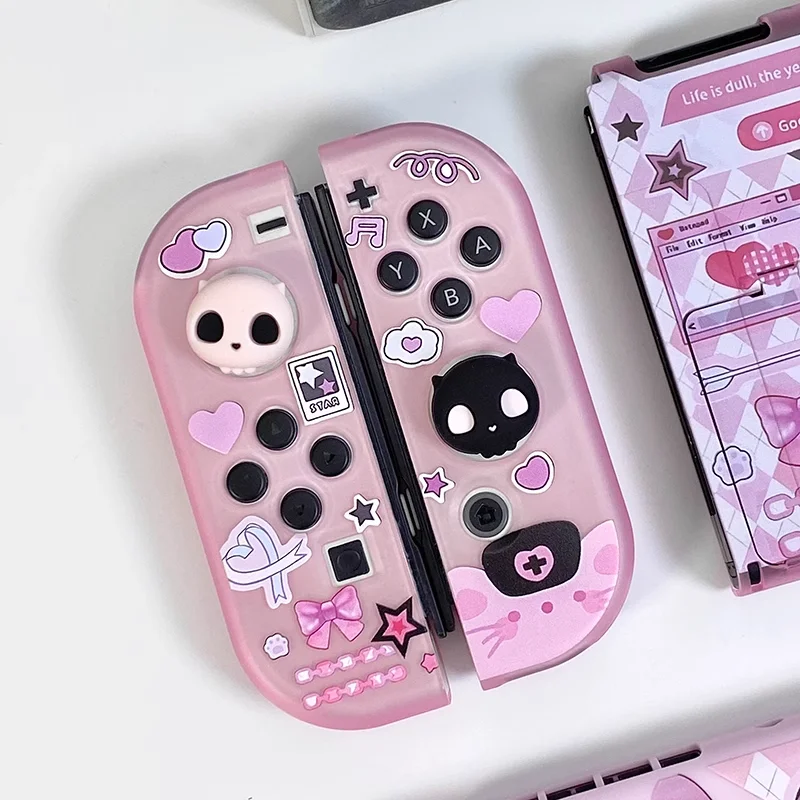Pink Nintendo Switch Lite Kawaii Accessories Anime Cute Switch