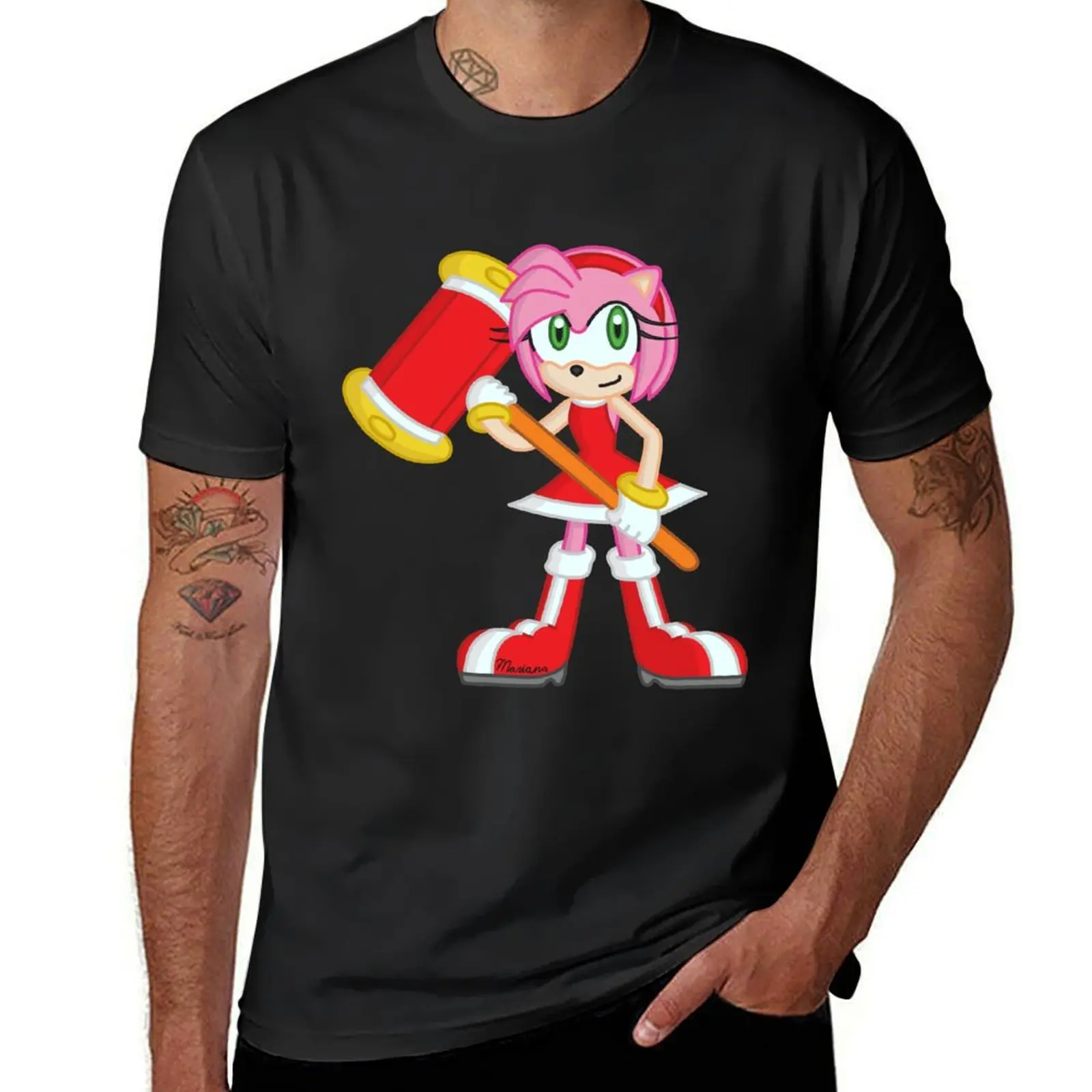 

Amy Rose T-Shirt tops customs heavyweights new edition mens cotton t shirts