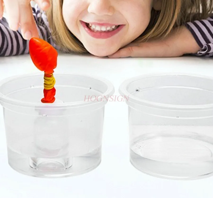1set  DIY Puzzle Toy Materials Technology Physics Science Small Experiment Gas Thermal Expansion and Cold Shrinkage