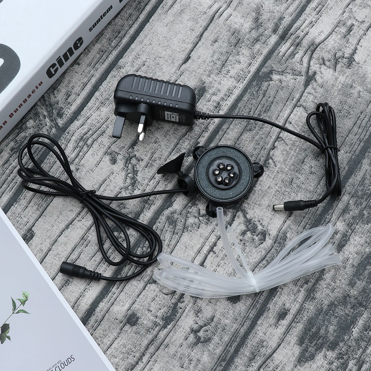 

6 Leds Fish Tank Lamp Air Bubble Lights Colorful Submersible Waterproof Aquarium Lighting Uk Plug Fish Tank Lamp