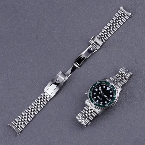Imagen 2 del producto Para Citizen NY0040 Correa de 20 mm Pulsera de reloj Jubileo con cierre de ostra de Rolamy