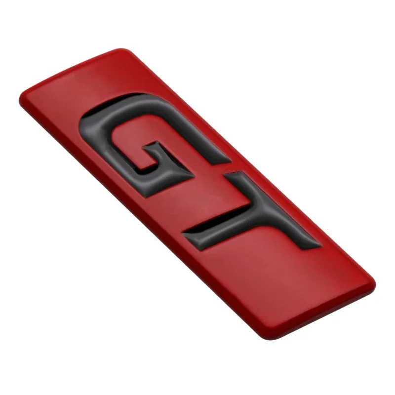 Car Sticker GT Badge Emblem Decals for Peugeot Hyundai GT Ford Focus Mondeo KIA Forte Optima Stinger Picanto Sorento Renault view 5