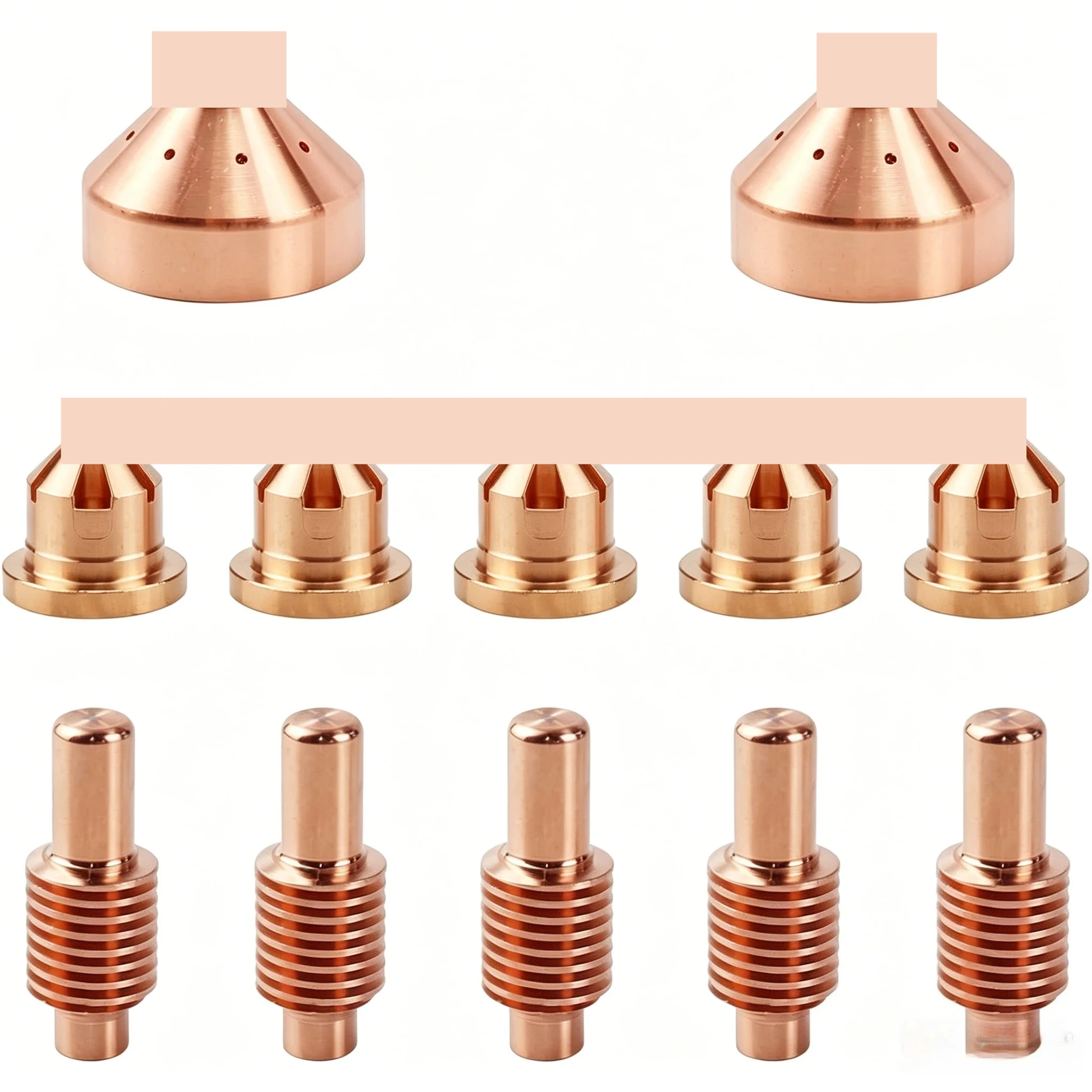 5pcs 120573 Electrode 5pcs120826 Nozzle Tip 2pcs 120828 Shield Fit for 600 Series Plasma Cutting Torch Consumables New