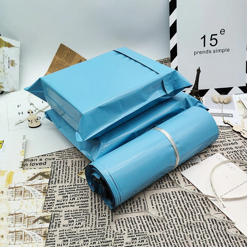 

10Pcs 6 Sizes Courier Bag Blue Plastic Shipping Bag Small Packaging Mailing Bags Self Seal Express Envelope Gift Pouches