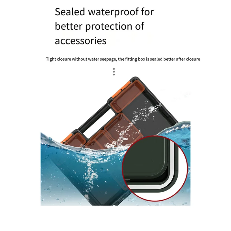 

A06F-многофункциональная коробка для рыболовных снастей, рыболовные аксессуары, коробки для хранения инструментов, рыболовный крючок, приманка, поддельные коробки для приманок