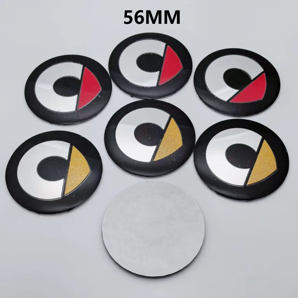 

4pcs 56mm Smart Logo Emblem Car Stickers Styling Accessories for Car Wheel Center Caps Wheels Rim Hubcap Hub Cover Badge Replace