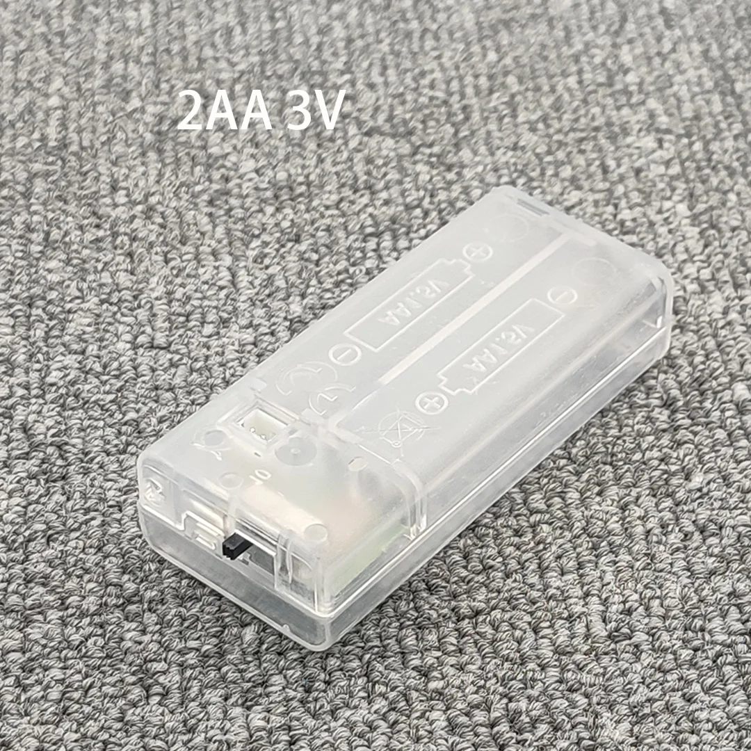 2AA 3V with TRY-ME interface 2Slot battery box plastic copper wire lamp battery box accessories 3V 2-AA Power Toy Accessories