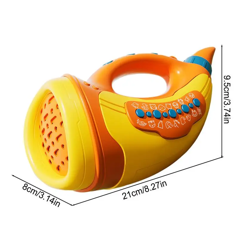 Zwierzęta zadzwoń dla dzieci interaktywna zabawka muzyczna wczesna nauka zabawki dla dzieci odkryty odkryty zagraj w zabawkę myśliwską trąbka Instrument dla