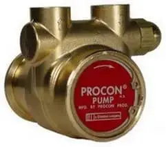 Procon 112A060F11DB130 Pump,Rotary Vane,Brass