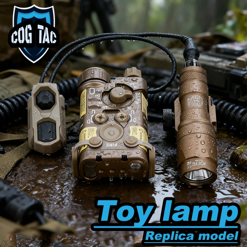 

Airsoft Tactical All-Metal L3 NGAL IR Laser Red Dot Indicator Surefir M600C M300A Flashlight With AXON Dual Function Switch