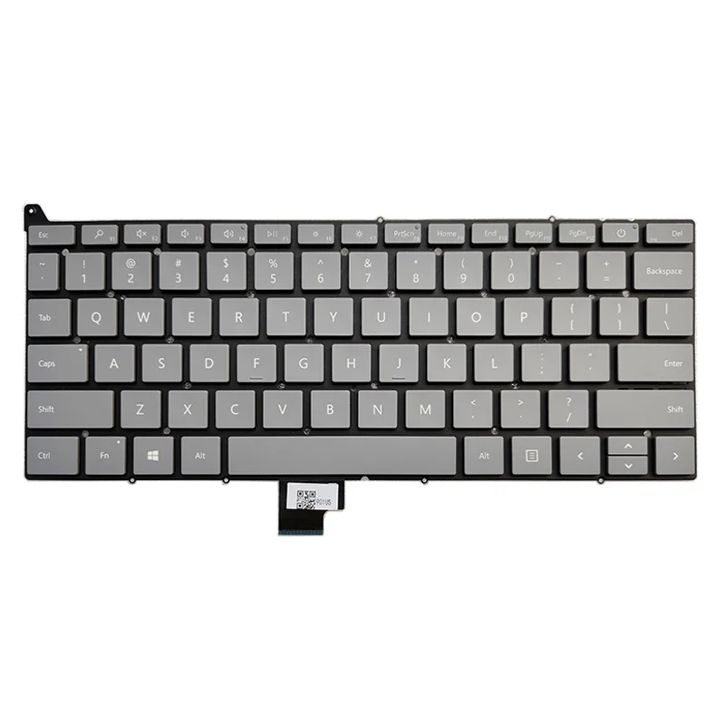 Imagem -04 - Teclado dos Eua para Microsoft Surface 1943 1963 go go Inglês Sliver Nsk-916pq Aez91u06110 Nsk-901pq Aez91u02110 Novo