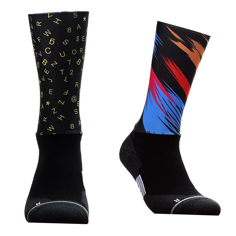 

Нескользящие антипрофессиональные велосипедные носки, компрессионные спортивные носки для мужчин и женщин, уличные спортивные носки, гоночные велосипедные носки 06