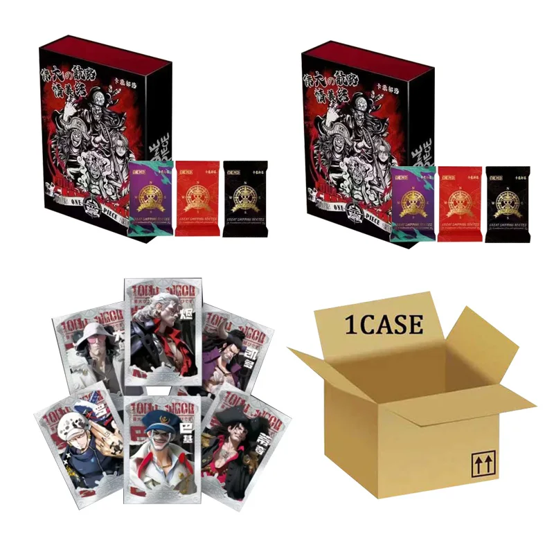 

Wholesales One Piece Collection Cards Booster Great Shipping Routes TCG Anime 1case Board Games For Birthday Children