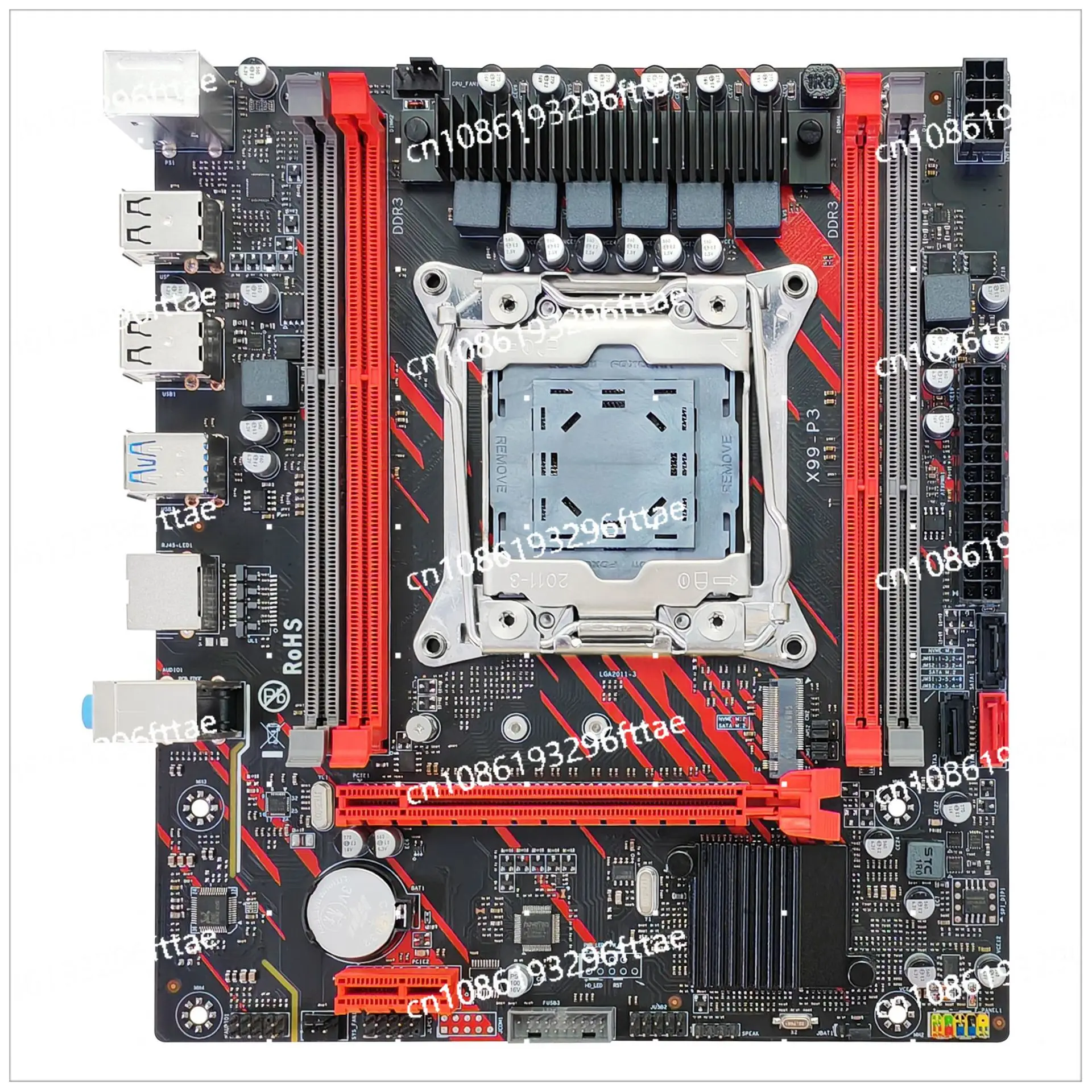 X99-P3-V5.2 New Main Board X99 Original Chip C612 Supports Four-slot DDR3 Memory 2011-3 Pins