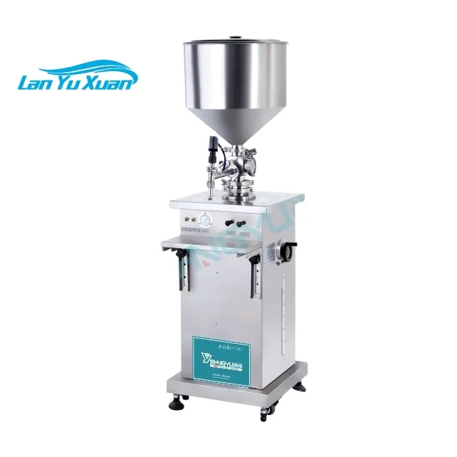 China  new product liquid and ointment pneumatic filling machine