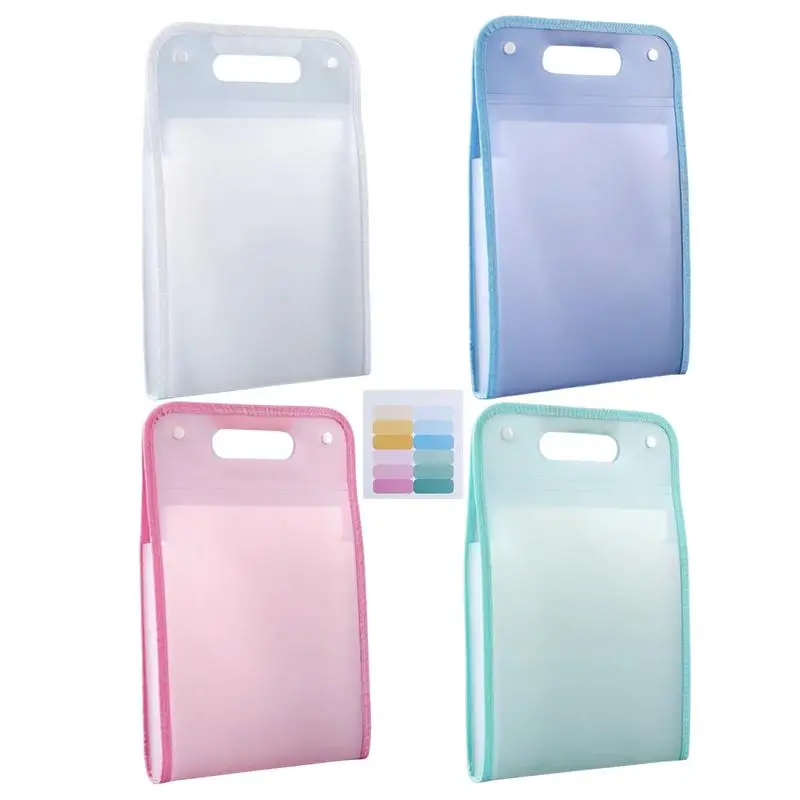 مجلد الملفات المتوسع الأكورديون المحمول ، منظم الملفات ، مستند ورقي A4 ، منظم الإيصالات ، مجلد الملفات ، 13 جيوب