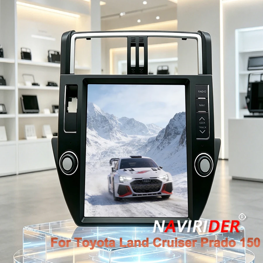 Android IPS Screen Car Radio For Toyota Land Cruiser Prado 150 2010-2017 LC150 Car Multimedia WIFI Carplay GPS Navi Video Player