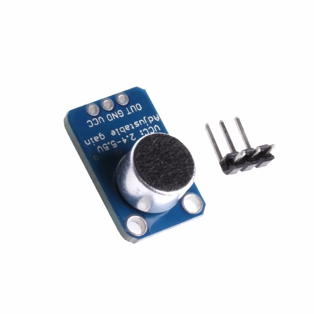 1PCS New Electret Microphone Amplifier MAX4466 With Adjustable Gain For Arduino Board Module