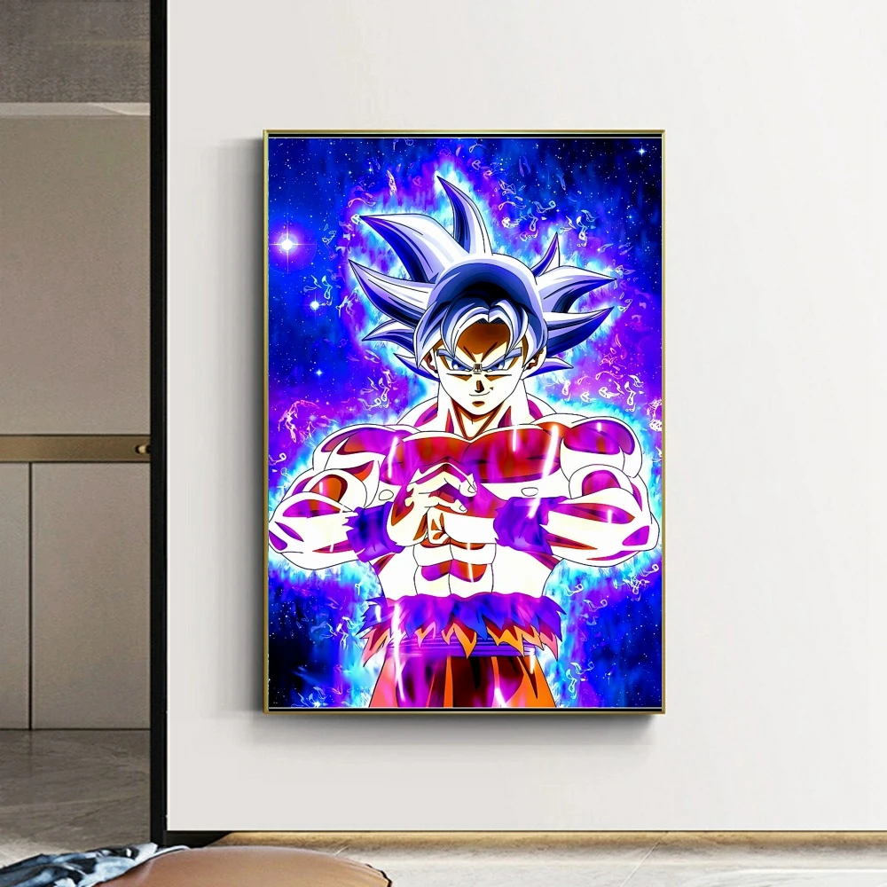 Dragon Ball Goku Vegeta Diamond Painting 5D DIY Art Mosaic Embroidery Cross Stitch Puzzle Crafts Room Decoration New Collection