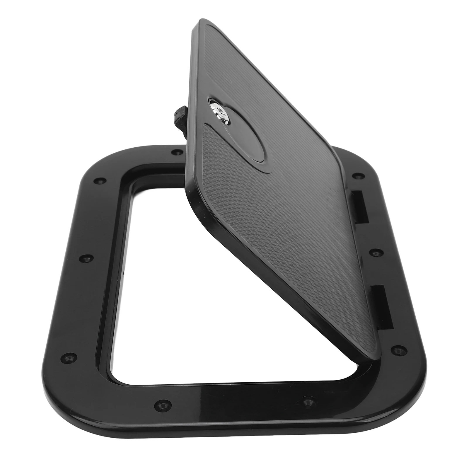 Boat Hatch Cover 12 X 8 Inch Weatherproof Deck Access Hatch Cover with Safety Lock and Key for RVs Yachts Pontoons