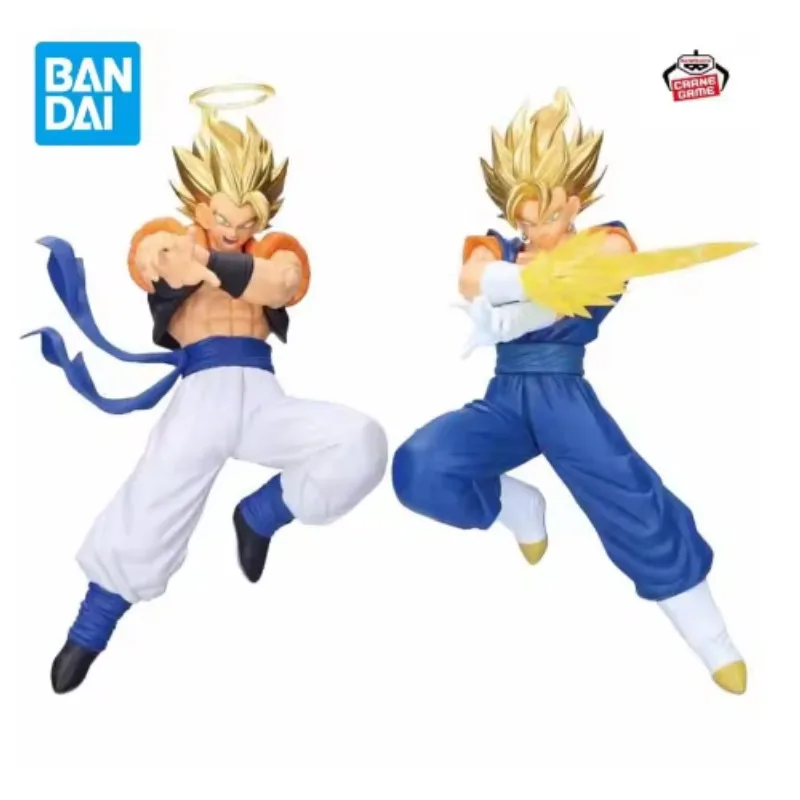 

In Stock BANDAI DRAGON BALL Z DOKKAN BATTLE SSJ Vegetto Gogeta 19CM PVC Genuine Action Figure Collectible Christmas Gift