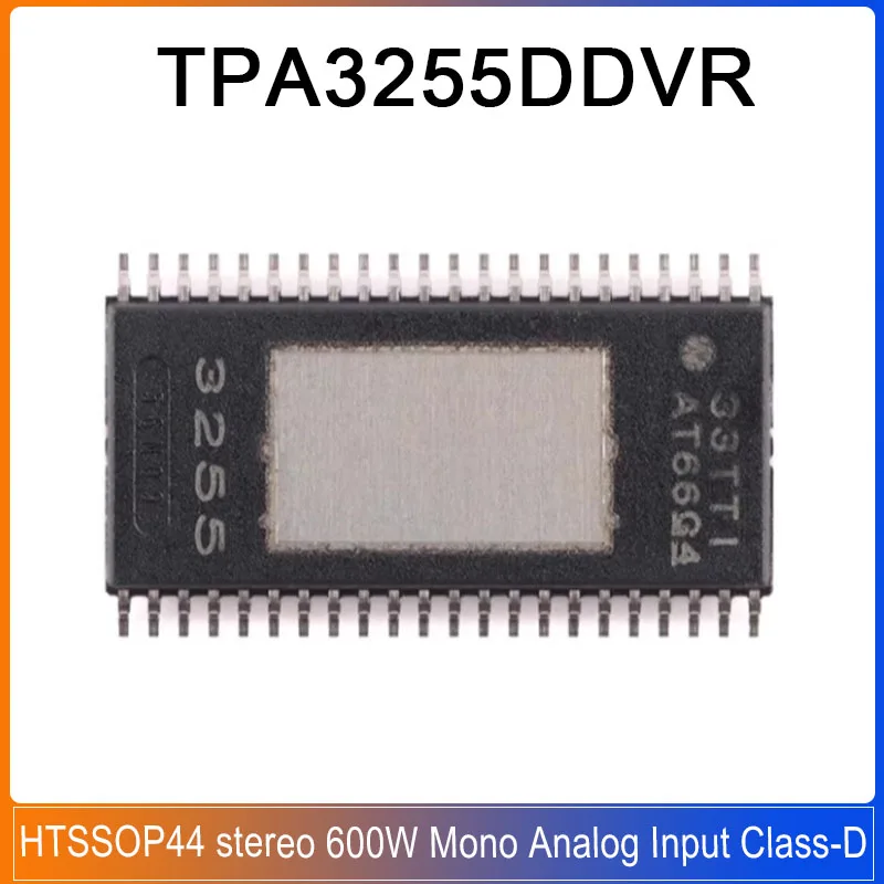 1-5PCS TPA3255DDVR TPA3255 HTSSOP44 TPA3255 3255  325W stereo 600W Mono Analog Input Class-D Audio Amplifiers chip