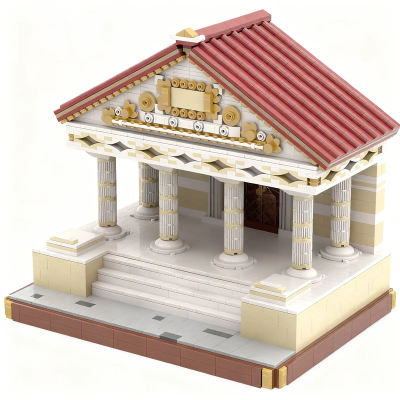 2523pcs MOC Roman Emperor Shortly Before Assassination Castle Medieval Fortress Model Building Blocks Hero SciFi Pirate Toy Gift